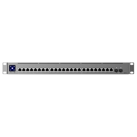 Ubiquiti Layer 3 Etherlighting USW-Pro-XG-24-PoE-EU (16) 10 GbE, (8) 2.5 GbE, and (2) 25G SFP28 ports