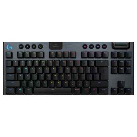 Logitech G915 X LIGHTSPEED TKL Wireless Gaming Keyboard - BLACK - US INT'L - 2.4GHZ/BT  - EMEA28i-935 - TACTILE