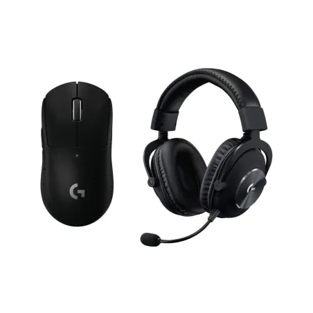 Logitech G PRO X Wireless LIGHTSPEED Gaming Mouse and headset - BLACK - 2.4GHZ/BT - EMEA29-953