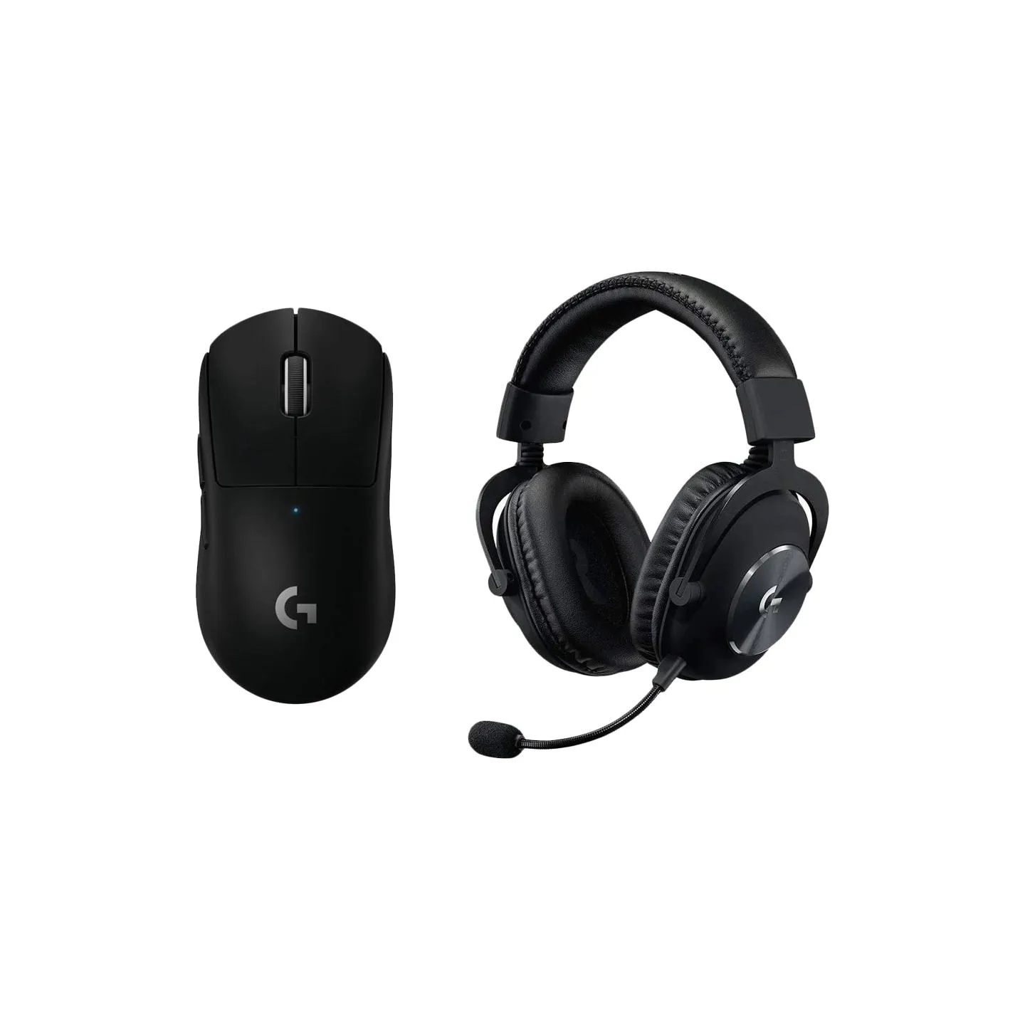 Logitech G PRO X Wireless LIGHTSPEED Gaming Mouse and headset - BLACK - 2.4GHZ/BT - EMEA29-953