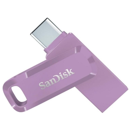 Sandisk Ultra Dual Drive Go USB Type- C, Lavender, Global, 400MB/s 256GB
