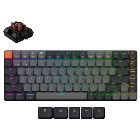 Keychron KEYBOARD WRL K3 RGB/BLACK K3X-B3 KEYCHRON