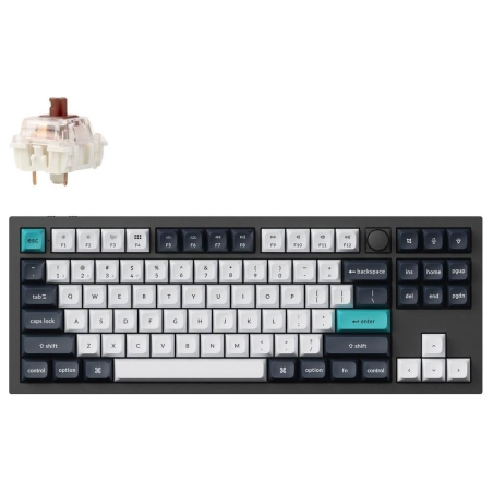 Keychron KEYBOARD WRL Q3 MAX RGB/CARBON BLACK Q3M-M3 KEYCHRON