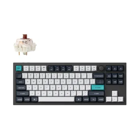 Keychron KEYBOARD WRL Q3 MAX RGB/CARBON BLACK Q3M-M3 KEYCHRON