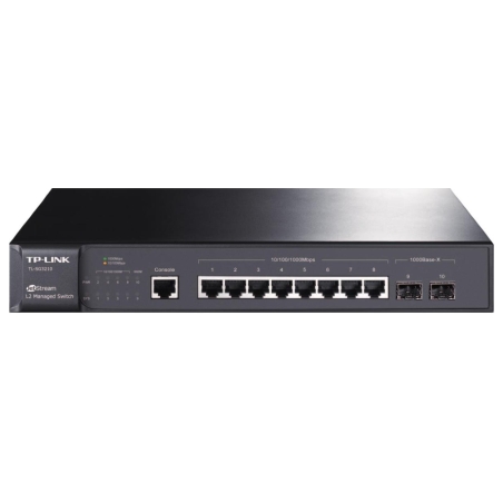 Tp-Link Switch|TP-LINK|Omada|TL-SG3210|Type L2|8x10Base-T / 100Base-TX / 1000Base-T|2xSFP|TL-SG3210