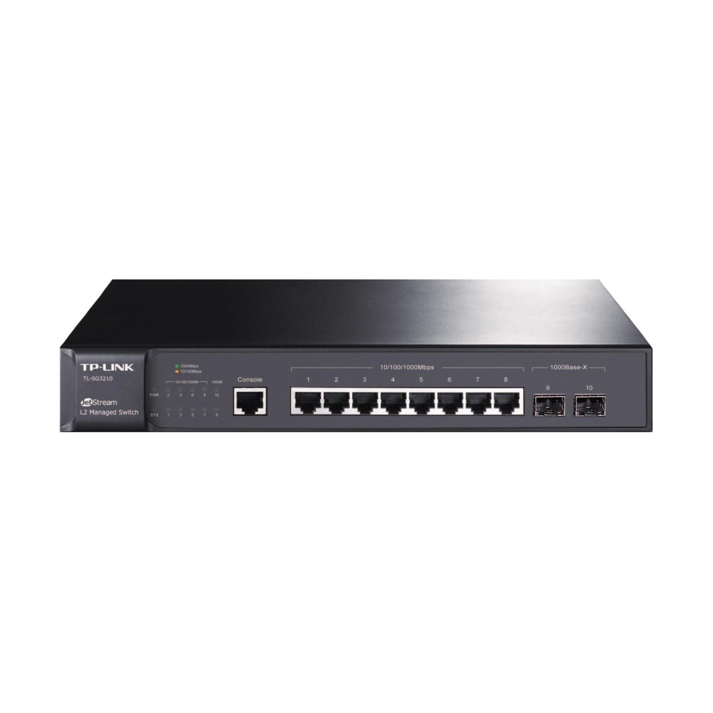 Tp-Link Switch|TP-LINK|Omada|TL-SG3210|Type L2|8x10Base-T / 100Base-TX / 1000Base-T|2xSFP|TL-SG3210