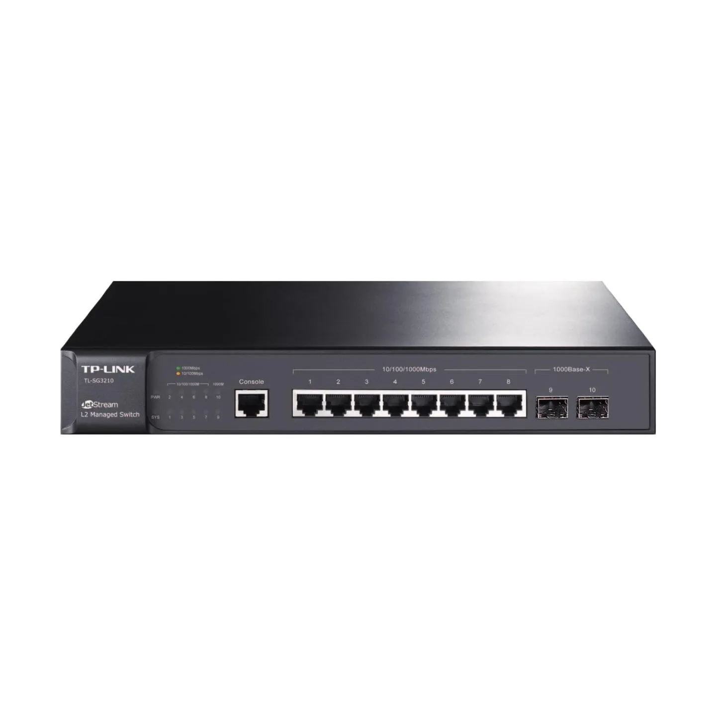 Tp-Link Switch|TP-LINK|Omada|TL-SG3210|Type L2|8x10Base-T / 100Base-TX / 1000Base-T|2xSFP|TL-SG3210
