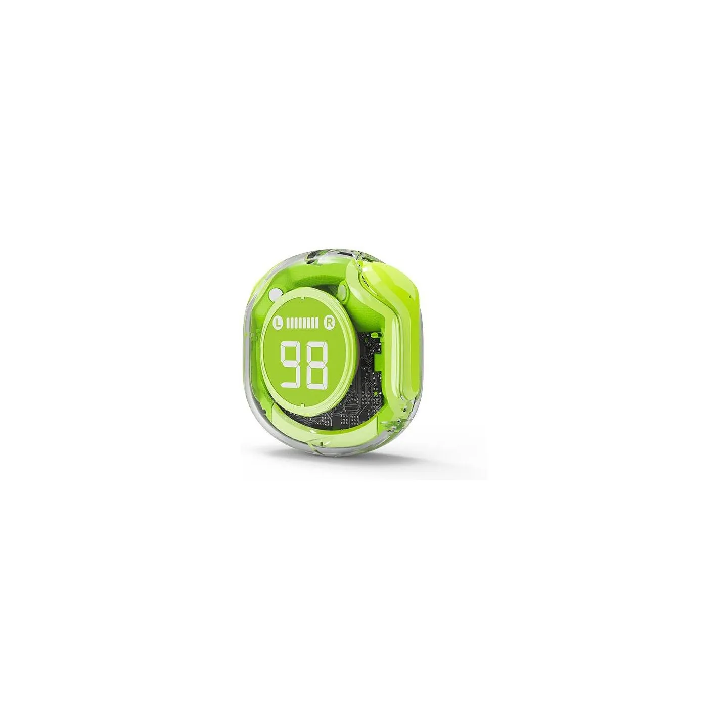 Gembird HEADSET BLUETOOTH/GREEN TWST-01-G GEMBIRD