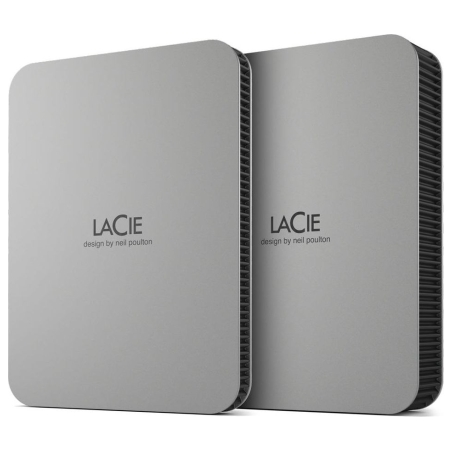 Lacie External HDD|LACIE|Mobile Drive|5TB|USB-C|Colour Silver|STLP5000400
