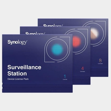 Synology SOFTWARE LIC /SURVEILLANCE/STATION PACK4 DEVICE SYNOLOGY