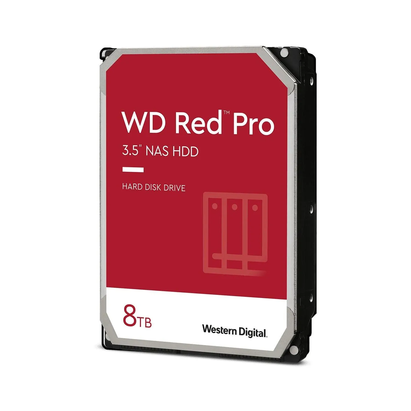 WD HDD|WESTERN DIGITAL|Red Pro|8TB|SATA 3.0|256 MB|7200 rpm|3,5"|WD8005FFBX