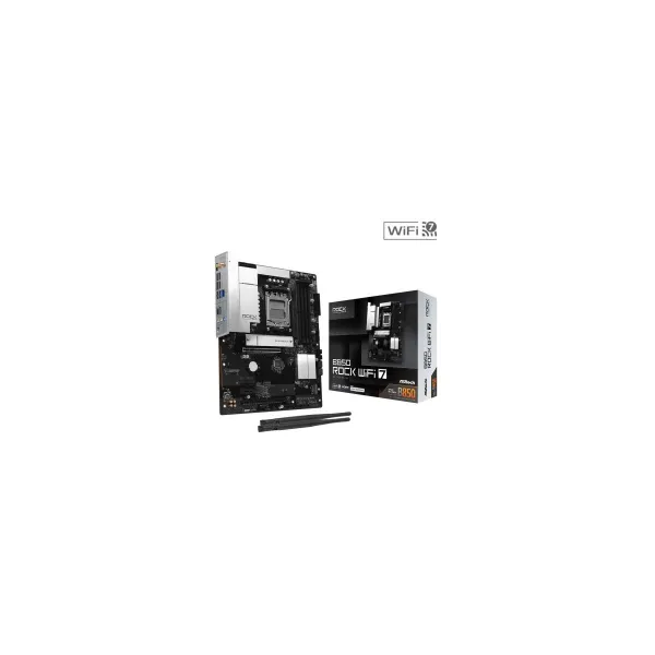 Asrock Mainboard|ASROCK|AMD B850|Socket AM5|ATX|RAM DDR5-SDRAM|4xSlots|Wi-Fi Yes|Bluetooth Yes|B850ROCKWIFI7