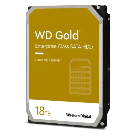 WD HDD|WESTERN DIGITAL|Gold|18TB|SATA 3.0|256 MB|7200 rpm|3,5"|WD181KRYZ
