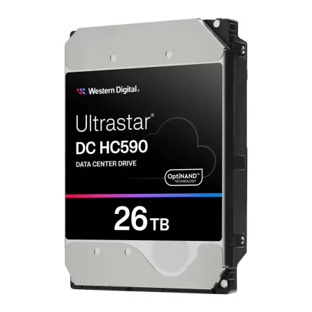 WD HDD|WESTERN DIGITAL ULTRASTAR|Ultrastar DC HC590|WUH722626ALE6L4 0F65672|26TB|SATA 3.0|512 MB|7200 rpm|3,5"|0F65672