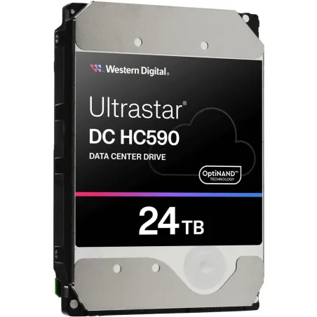 WD HDD|WESTERN DIGITAL|SAS|3.5 "|7200 RPM| 24 TB|WUH722624AL5204 0F59373|Ultrastar DC HC590|0F59373