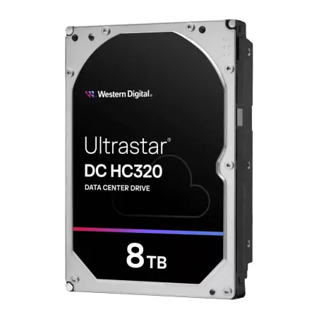 WD HDD|WESTERN DIGITAL ULTRASTAR|Ultrastar DC HC320|HUS728T8TAL5204|8TB|SAS|256 MB|7200 rpm|3,5"|0B36400