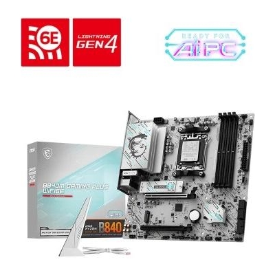 MSI Motherboard B840M GAMING PLUS WIFI6 am5 4DDR5 mATX