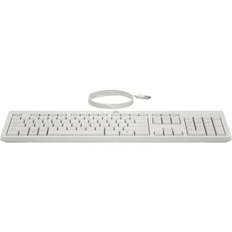 HP 225 G2 USB Wired Mouse Keyboard Combo, Copilot Key - Cashmere White - ESTONIAN / AW5S6AA#ARK