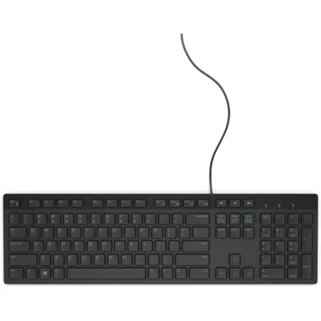 Dell Multimedia Keyboard-KB216 - US intern - Black/ LT engraved / 580-ADHK?/TDLT