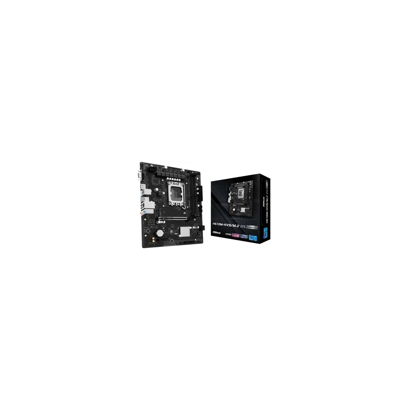 Asrock Motherboard H610M-HVS/M.2 D5 GEN5 s1700 2DDR5 DP/HDMI mAT