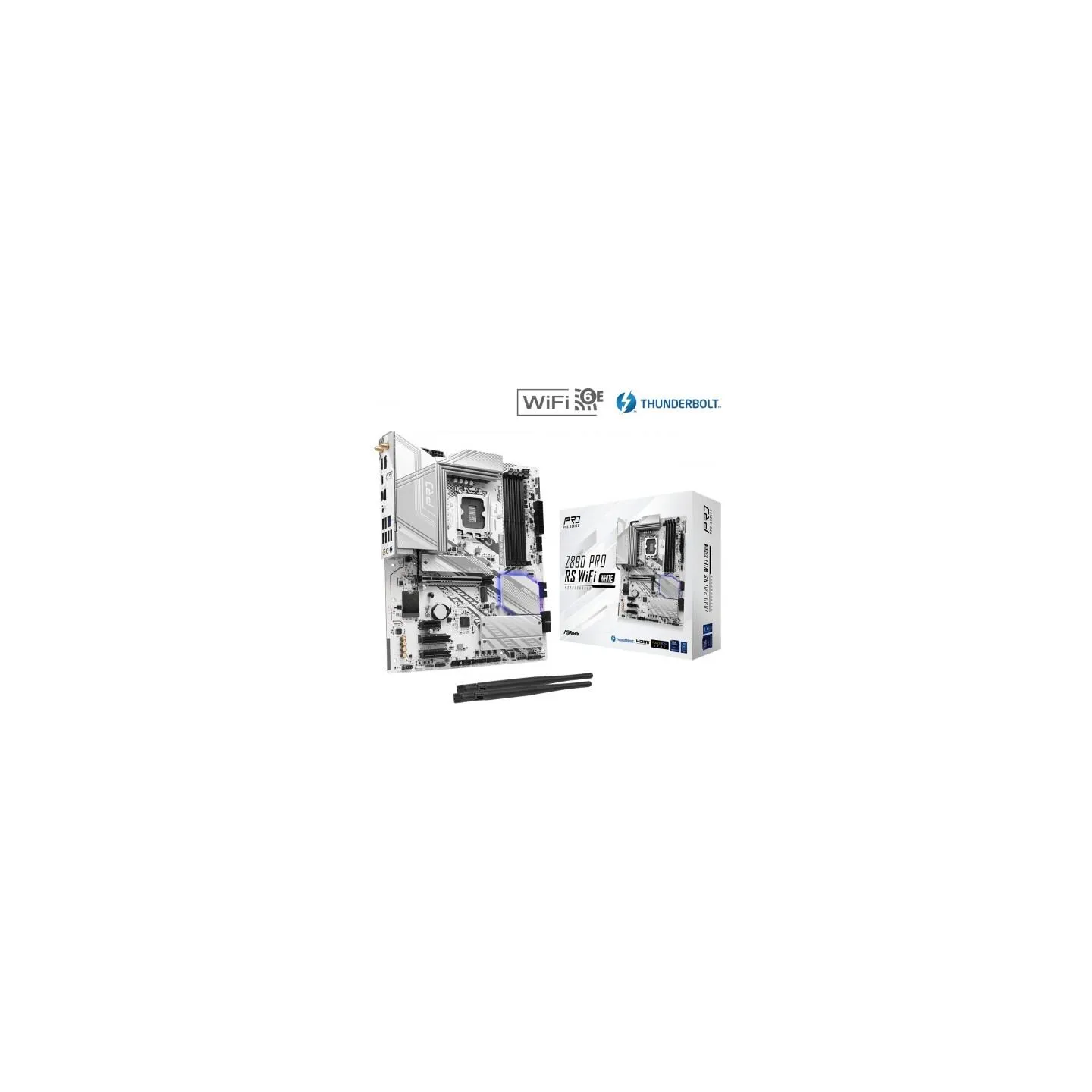 Asrock Motherboard Z890 PRO RS WIFI WHITE ATX