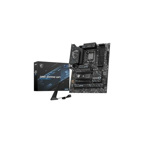 MSI Z890 GAMING WIFI | Processor family Intel | Processor socket LGA1851 | DDR5 | Supported hard disk drive interfaces M.2, SATA
