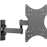 Goobay | Wall mount | 49714 FULLMOTION (S) | Tilt, Swivel | TV wall mount Basic " | Black
