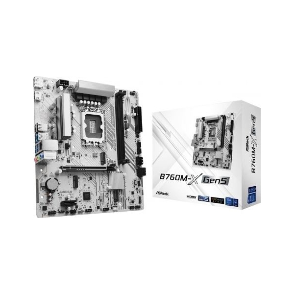 Asrock Motherboard B760M-X GEN5 s1700 2DDR5 DP/HDMI mATX