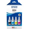 Epson 664 EcoTank 4-colour multipack | Epson C13T66464A | 664 EcoTank 4-colour multipack | Ink tank | Black, yellow, cyan, magen