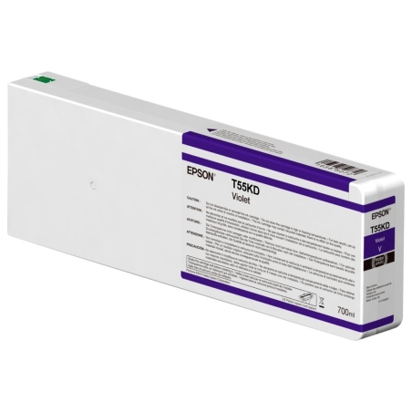 Epson Singlepack T55KD00 UltraChrome HDX/HD, 700 ml | Ink Cartrige | Violet