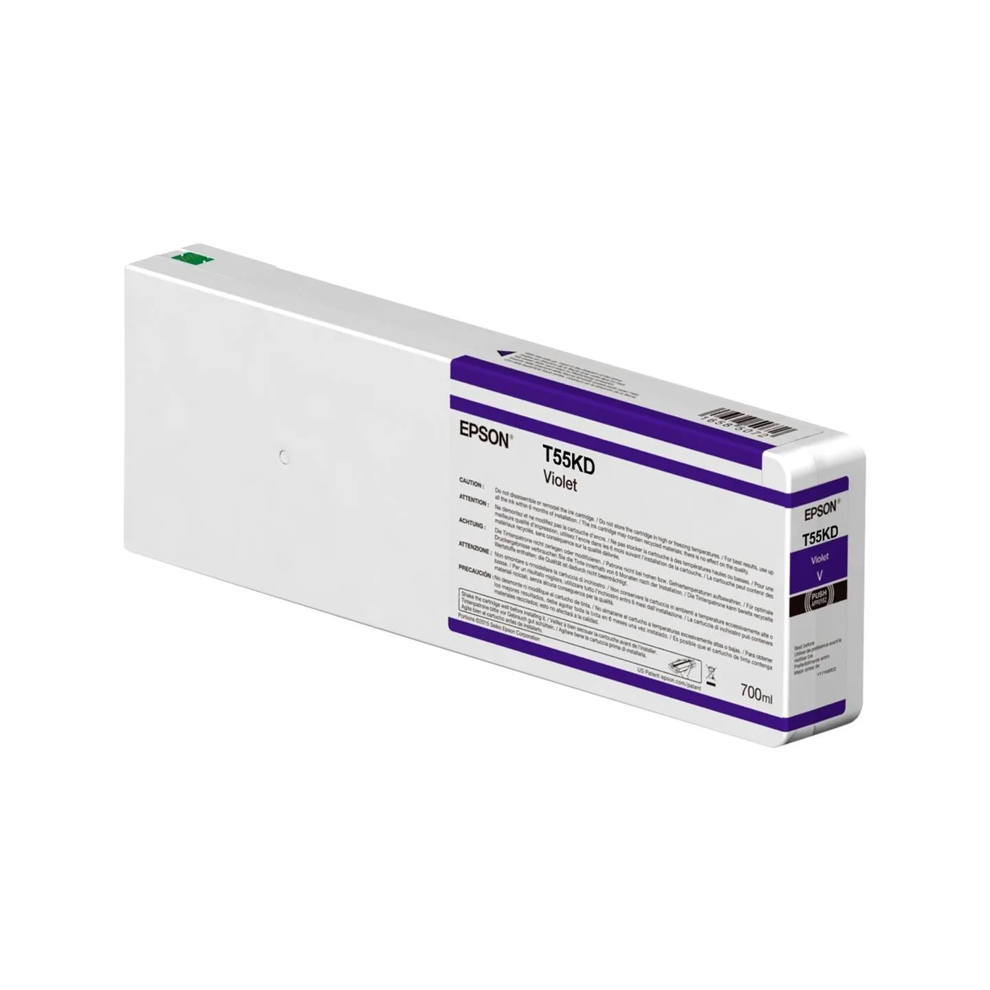 Epson Singlepack T55KD00 UltraChrome HDX/HD, 700 ml | Ink Cartrige | Violet