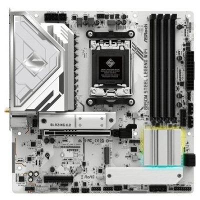 Asrock Motherboard B850M STEEL LEGEND WIFI AM5 4DDR5 HDMI/DP mATX