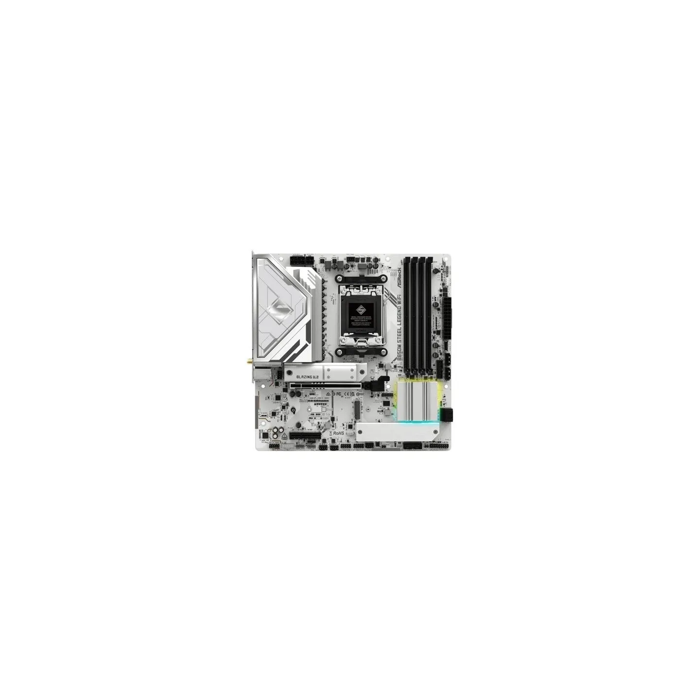 Asrock Motherboard B850M STEEL LEGEND WIFI AM5 4DDR5 HDMI/DP mATX