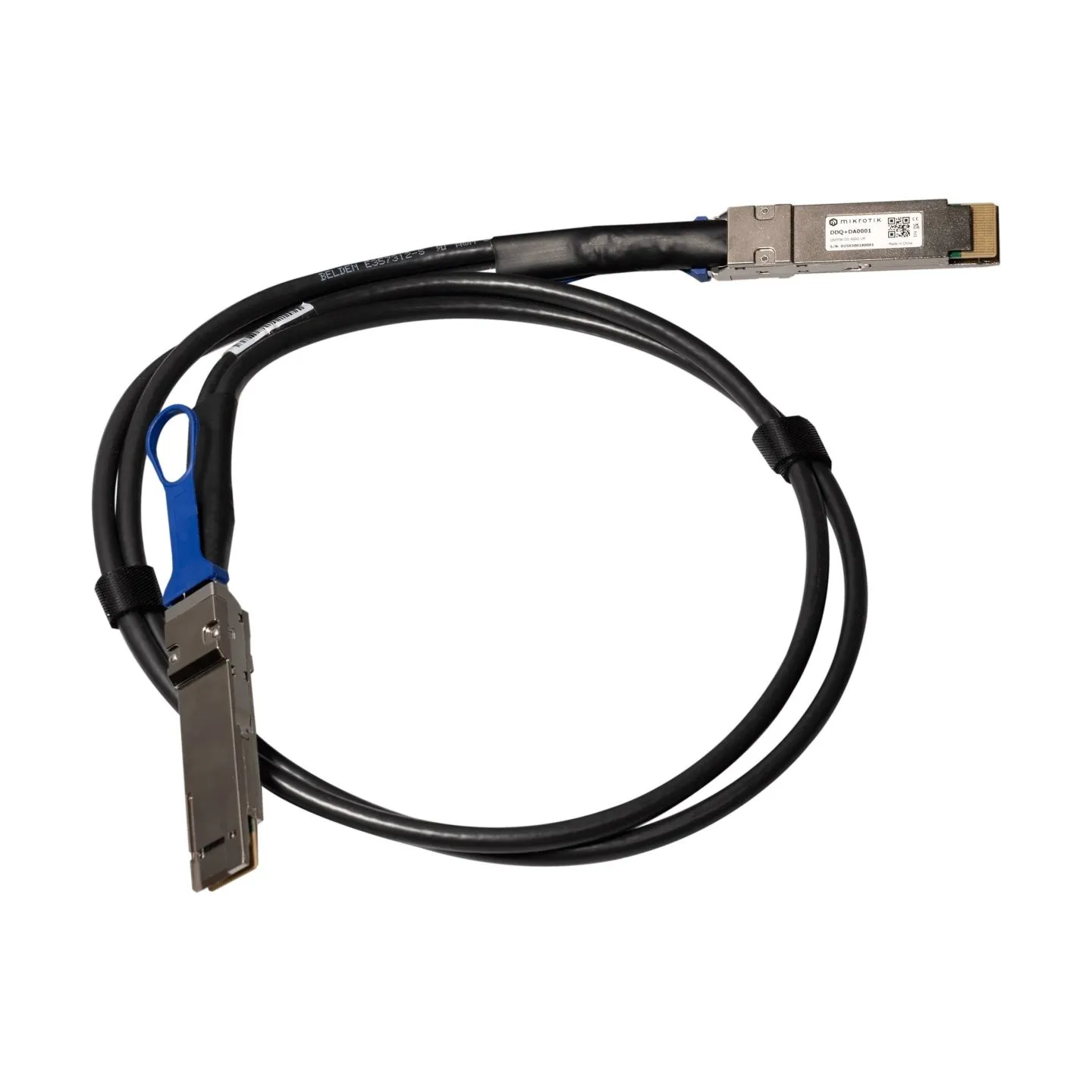 Mikrotik 400-Gigabit QSFP-DD direct attach cable, 1 m | DDQ+DA0001