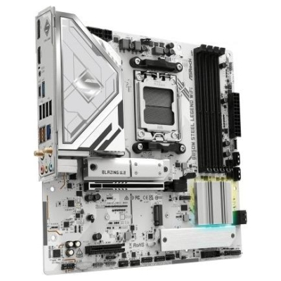 Asrock Motherboard B850M STEEL LEGEND WIFI AM5 4DDR5 HDMI/DP mATX