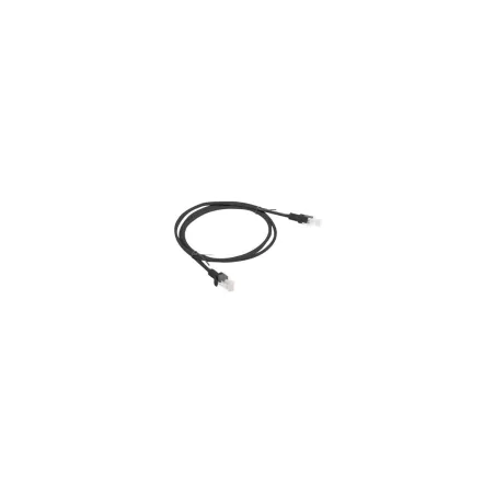Lanberg | Patch cable - CAT 6 | RJ-45 - male | RJ-45 - male | 1 m | Black | RAL 9004