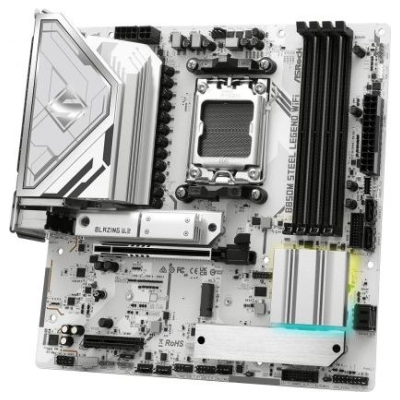 Asrock Motherboard B850M STEEL LEGEND WIFI AM5 4DDR5 HDMI/DP mATX