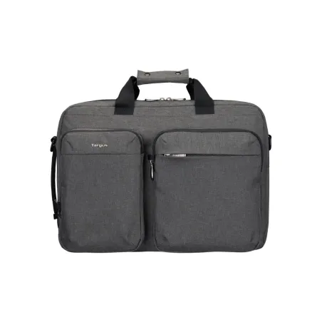 Targus HYBRID 16" BRIEFCASE BACKPACK, GREY