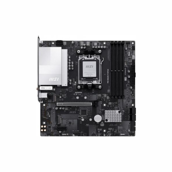 MSI PRO B840M-P WIFI6E | Processor family AMD | Processor socket AM5 | DDR5 | Supported hard disk drive interfaces SATA, M.2 | N