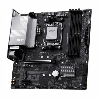 MSI PRO B840M-P WIFI6E | Processor family AMD | Processor socket AM5 | DDR5 | Supported hard disk drive interfaces SATA, M.2 | N