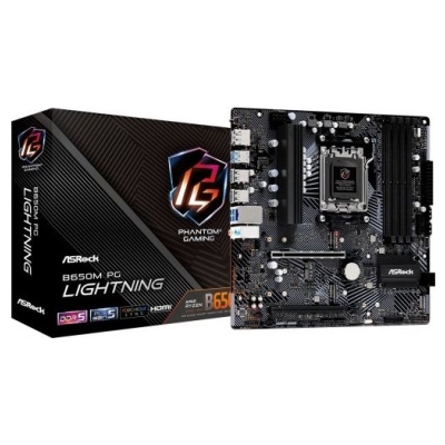 Asrock B650M PG LIGHTNING AM5 4DDR5 HDMI/DP mATX