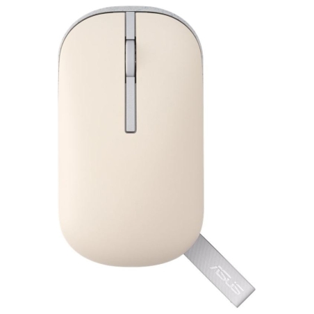 Asus Marshmallow Mouse | MD100 | Mouse | 2.4 GHz, Bluetooth | Beige