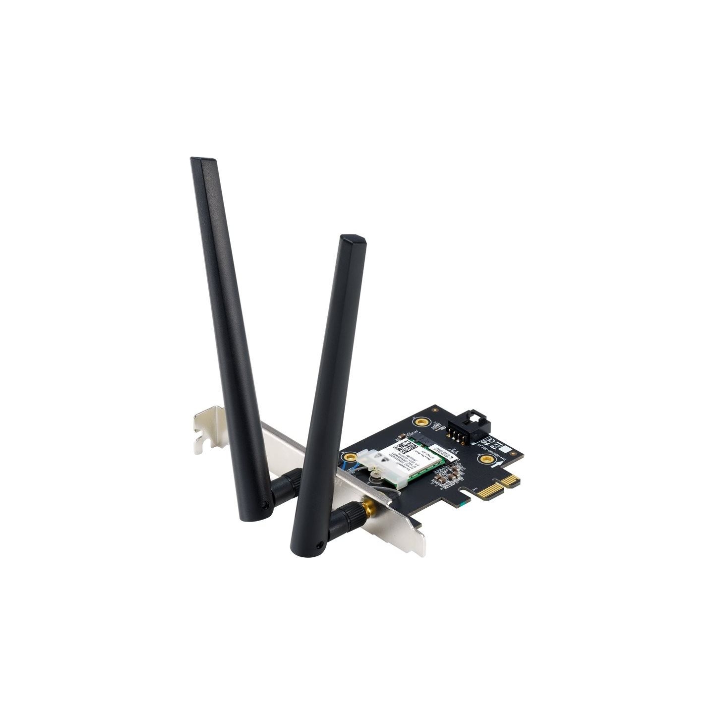 Asus | WiFi 7 PCI-E Adapter with 2 external antennas | PCE-BE6500 | 802.11be | Mesh Support No | MU-MiMO No | No mobile broadban