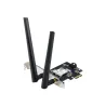 Asus | WiFi 7 PCI-E Adapter with 2 external antennas | PCE-BE6500 | 802.11be | Mesh Support No | MU-MiMO No | No mobile broadban