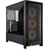 Corsair PC Case | Frame 4000D RS ARGB Modular | Black | Mid-Tower