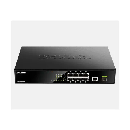 D-Link | 10 Gigabit port Switch with PoE | DGS-1010MP | Unmanaged | Desktop / Rackmount | Gigabit Ethernet (copper) ports quanti