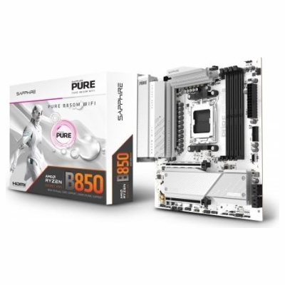 Sapphire Motherboard PURE B850M WIFI AM5 4DDR5 mATX
