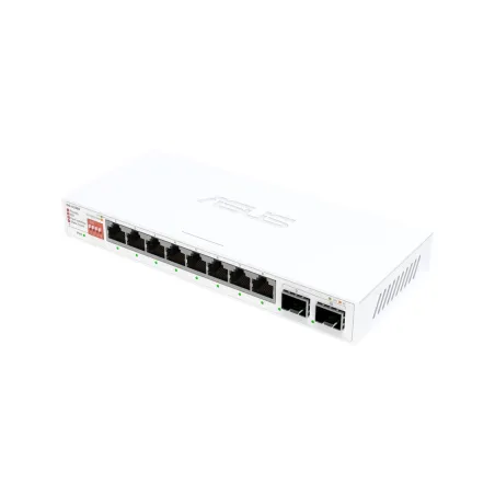 Asus | QG-U1080 | 8-Port 2.5G and 2-Port 10G SFP+ Switch | Unmanaged | Desktop | SFP+ ports quantity 2 x 10G SFP+ ports
