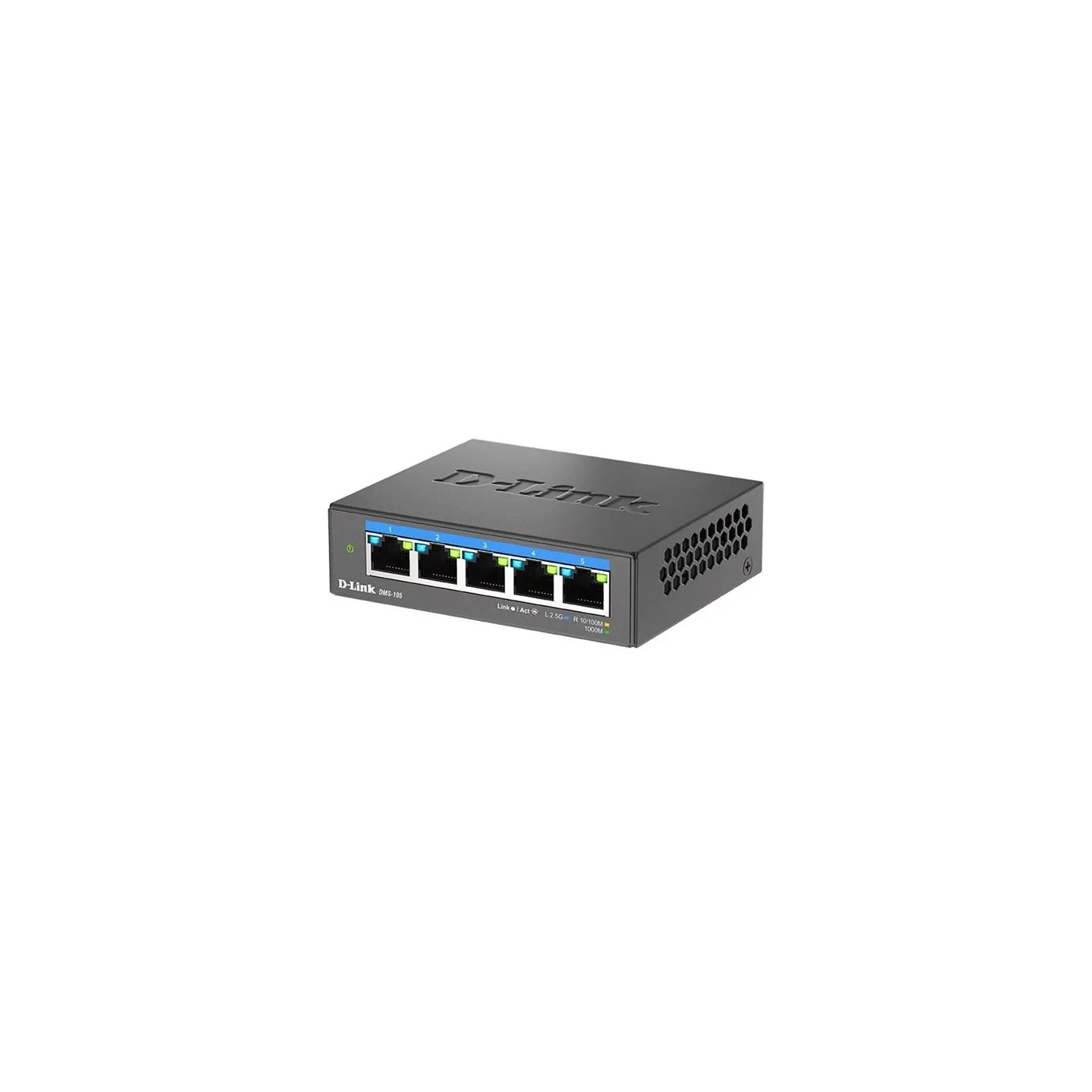 D-Link DMS-105/E | 5-Port 2.5G Multi-Gigabit Desktop Switch | Desktop | Unmanaged