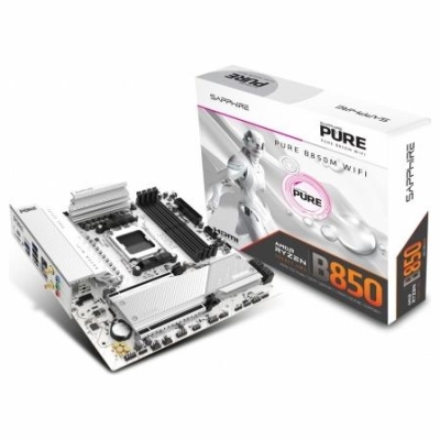 Sapphire Motherboard PURE B850M WIFI AM5 4DDR5 mATX